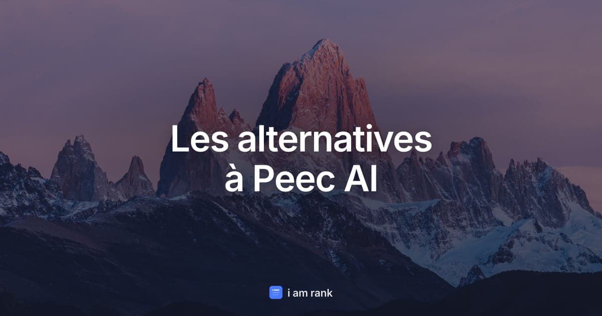 Les alternatives à Peec AI