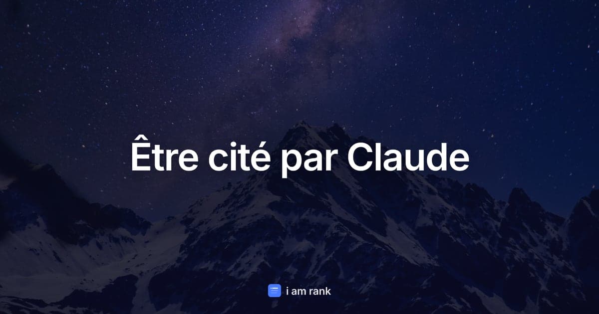 Être cité par Claude
