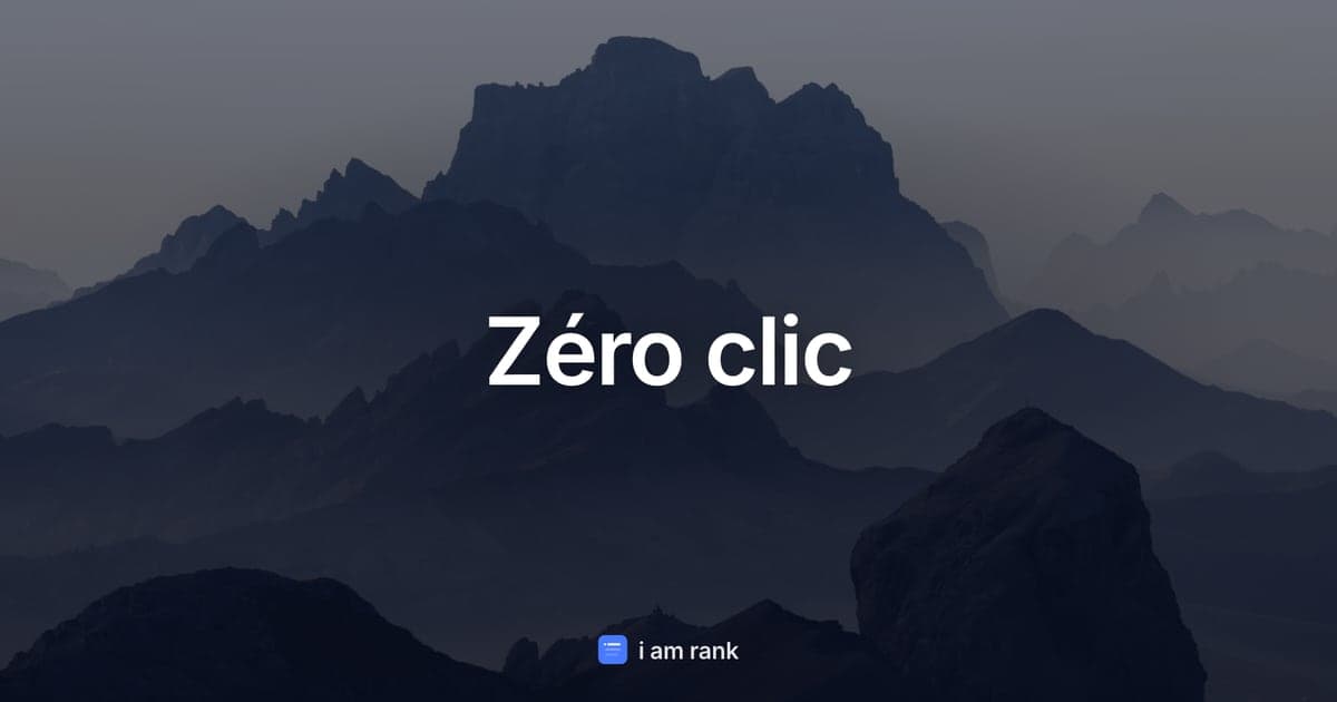 Zéro clic